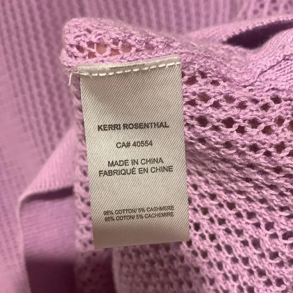 KERRI ROSENTHAL heart elbow patch sweater - Picture 7 of 8